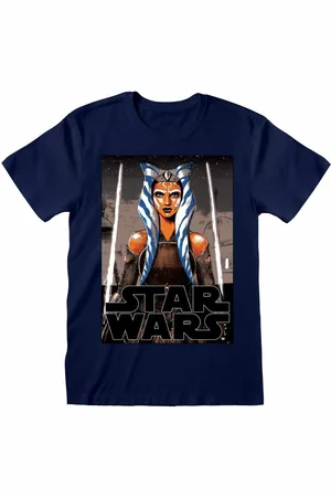 STAR WARS T-Shirt met Korte Mouwen White Blades Uniseks - M