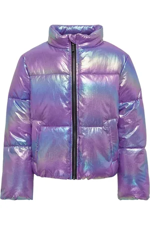 ONLY KOGCELINE METALLIC SHORT PUFFER CS OTW Meisjes Jas