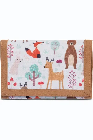 Bestway Portemonnee Dieren van het Bos - 14 x 9 cm - Polyester