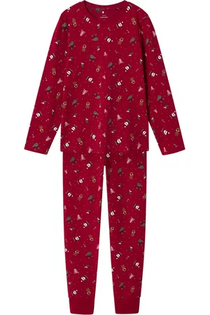 NAME IT NKNVISMAS LS NIGHTSET Unisex Pyjamaset