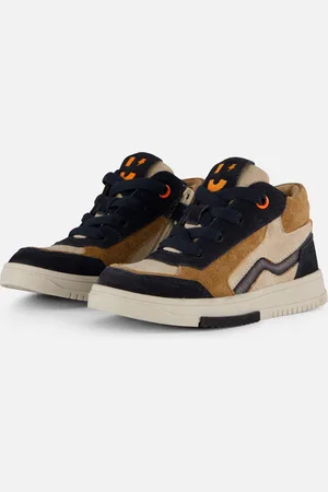 Muyters Mid Sneakers cognac Leer