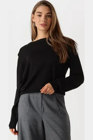 Minus Msmekira Solid Knit Pullover Truien & vesten Dames - Sweater - Hoodie - Vest-
