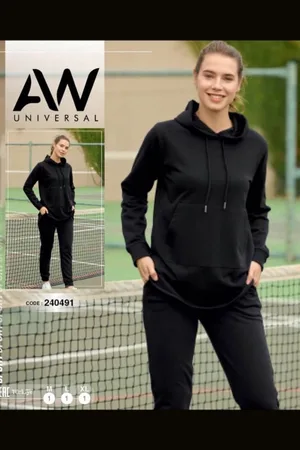 Merkloos Aydogan - Pyjama dames- dames joggingpak - Trainingspak - sportkleding dames- Katoen -