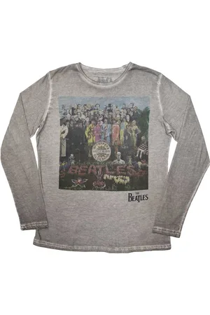 Beatles The - Sgt Pepper Stone Wash Longsleeve shirt - S