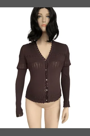 Noppies Cardigan tight Louisiana dark brown XL