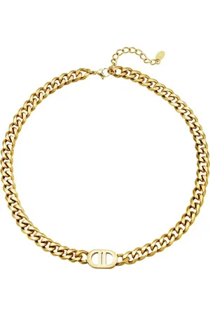 Jendi Stainless Steel Dames Ketting - - The Goodlife 37cm - Cadeau - Kado