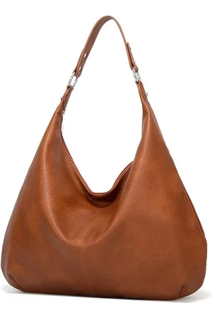 Merkloos Schoudertas - Handtassen - Schoudertas dames - Vintage Schoudertas - Shoulder Bag with Zip