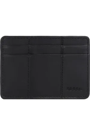 Fossil Kaarthouder Everett Card Case Zwart