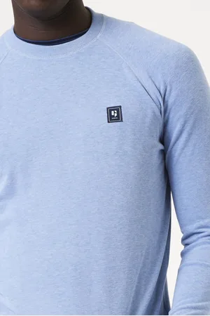 Garcia Heren Sweater Blauw Long mouw