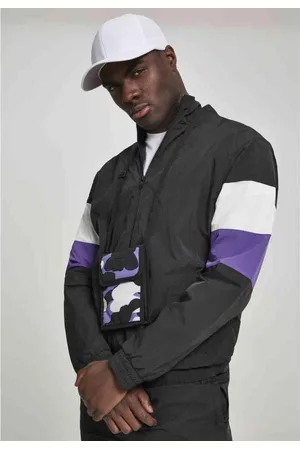Urban classics Neck Pouch Oxford ultraviolet camo one size Schoudertas