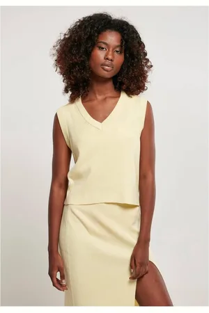 Urban classics Short Knitted Slip On Gilet - 5XL