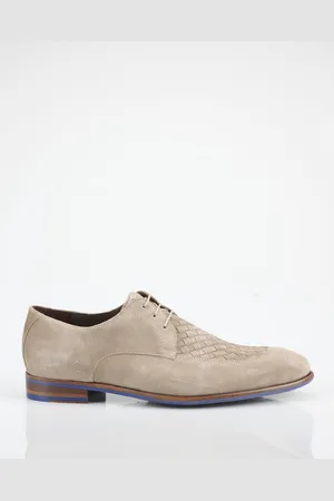Floris van Bommel Veterschoenen Heren / Schoenen - Suède - SFM-30462 -