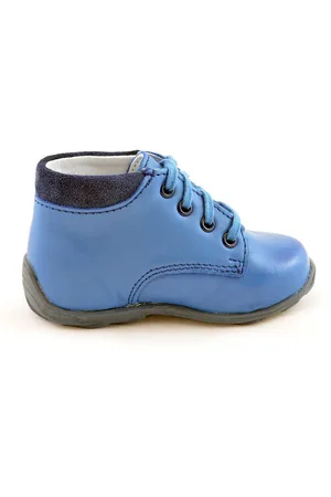 RenBut Blauwe leren jongens schoenen