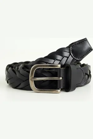 WE Fashion Heren leren riem