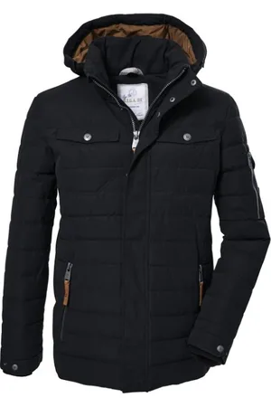 Killtec Heren winterjas - Padded/gewatteerde winterjas heren - - 40884 - maat 3XL