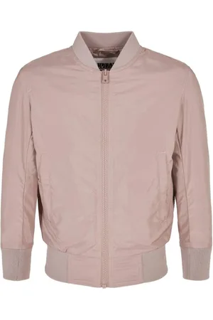 Urban classics Girls Light duskrose Kinder Bomber Jacket - Kids 122/128