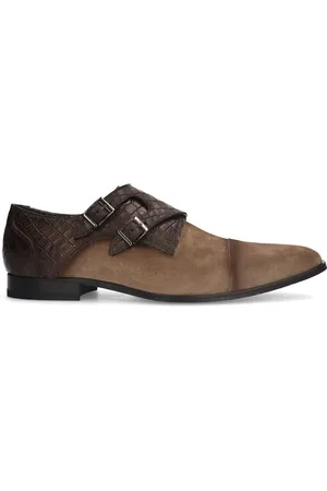 Black Label Heren - leren gespschoenen
