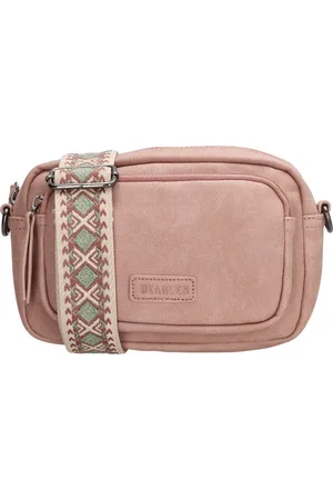 Beagles Malaga Crossbody Schoudertas met Trendy Schouderband - Handig Formaat - Ritsvakken