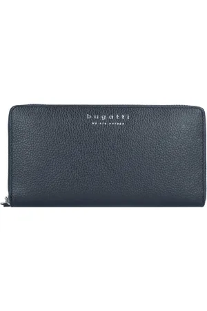 Bugatti Portemonnee Linda Zip Around Wallet Zwart