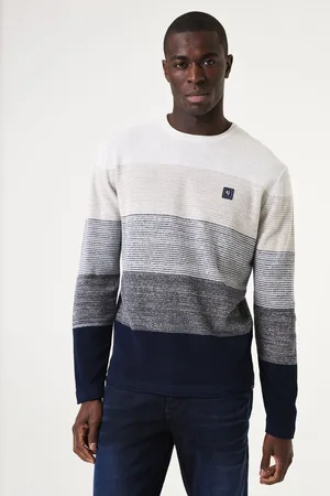 Garcia Heren Trui Blauw Long mouw