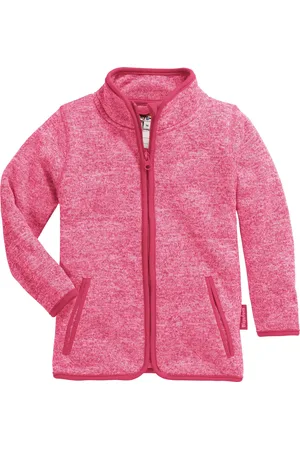 Playshoes Kinder Strickfleece-Jacke Pink-152