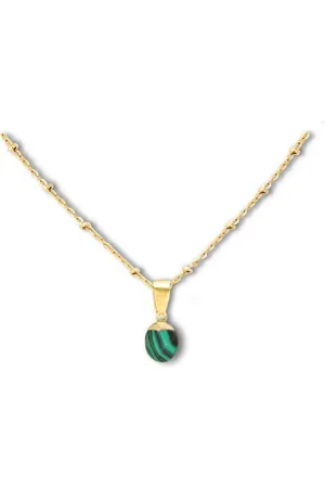 Bixorp Chakra Ketting met 18k Verguld Goud - Spirituele Hanger - Roestvrij Staal - 36cm + 8cm verstelbaar