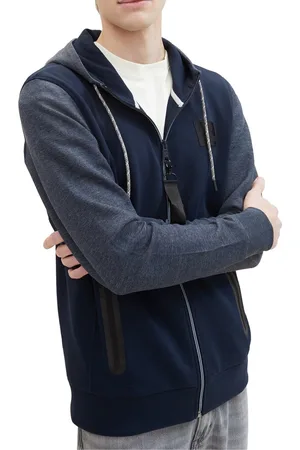 TOM TAILOR Vest met Capuchon - Heren - XXL - - Katoen - 1040923