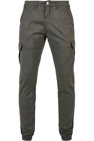 Urban classics AOP Glencheck jog Cargobroek - 4XL