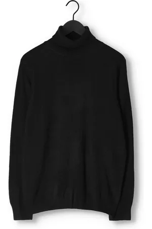 Anerkjendt Aknico Solid Roll Neck Lambswool Truien & Vesten Heren - Sweater - Hoodie - Vest-