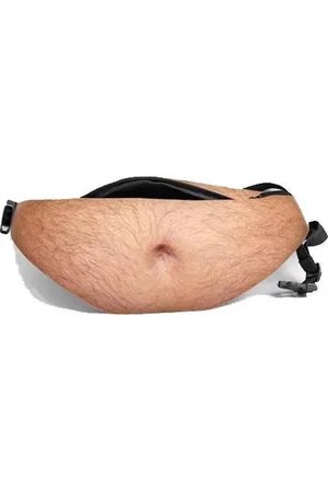 Merkloos Heuptasje - fannypack - festival tasje - buiktasje - daddybag - 40 x 17 cm