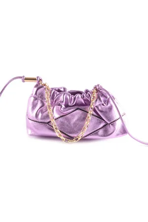 Giuliano Kunstlederen schoudertas Bijou - Metallic - - Dames