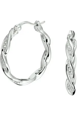 Cataleya Jewels Zilveren oorringen met zirkonia