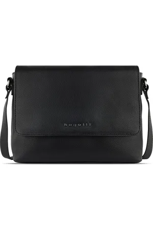 Bugatti Schoudertas Bella Shoulder Bag With Flap Zwart