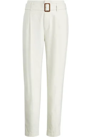 Ralph Lauren Polo • katoenen pantalon in creme • maat XS (2)