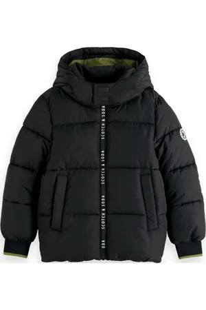 Scotch&Soda Water Repellent Hooded Puffer Jacket Jongens Jas