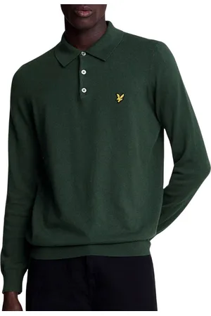 Lyle & Scott Longsleeve Knitted Polo Heren