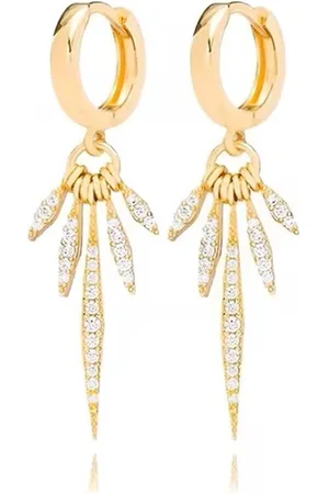 LMPiercings NL Oorbellen lange hangers sierlijk goud
