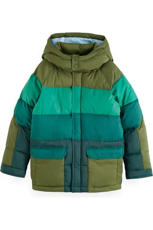 Scotch&Soda Colourblock Padded Jacket Jongens Jas