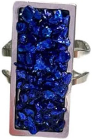 2 Love It Crush of Silver - Ring - Stainless steel - Verstelbaar in maat - Kerst - Oudjaarsavond - Newyearseve - - Zilverkleurig