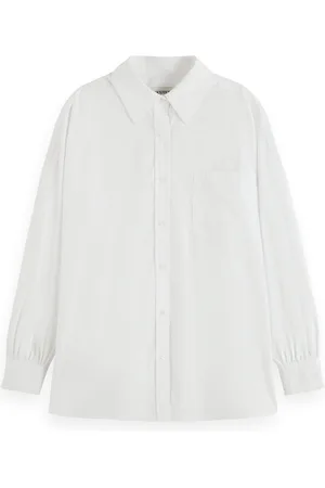 Scotch&Soda CORE GIRLFRIEND POPLIN SHIRT Dames Overhemd
