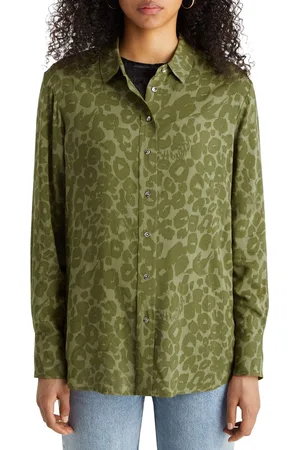 Scotch&Soda VISCOSE PRINTED RELAXED FIT SHIRT Dames Overhemd
