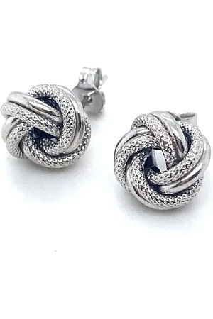 Cataleya Jewels Zilveren oorknoppen knoop