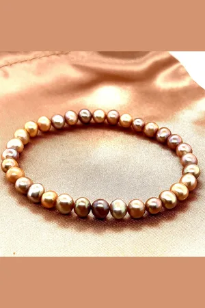 Cataleya Jewels Cataleya Pearls Parelarmband zoetwater elastiek