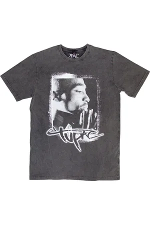 2Pac Tupac - Spray Photo Heren T-shirt - 2XL