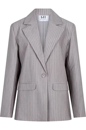 lofty manner Blazer Blazer Liset Pk44 553 Grey White Dames