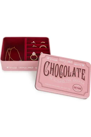 Balvi Sieradendoosje Chocolate Pink metaal