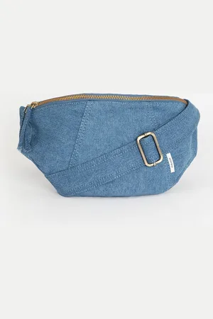 Sissy-Boy Blauwe denim crossbody tas