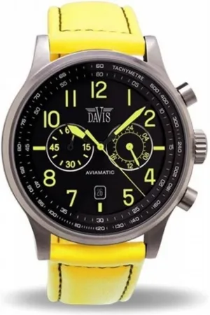 Davis 1025Y Analoog Heren Quartz horloge