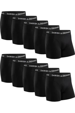 DANISH ENDURANCE Katoenen Boxershorts- Onderbroeken voor Heren- 10 pack