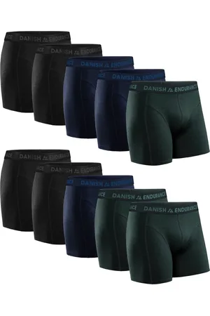 DANISH ENDURANCE Katoenen Boxershorts- Onderbroeken voor Heren- 10 pack